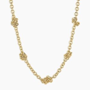 NWT! Gorjana 18k gold plated Knotty Necklace
